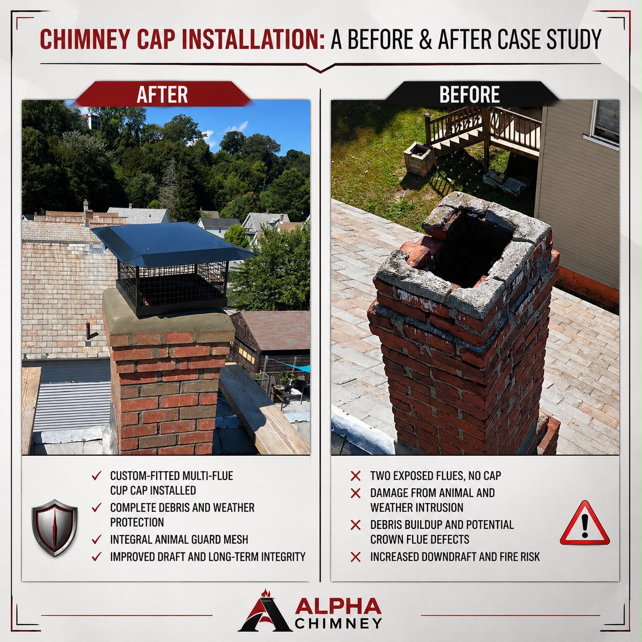 Chimney Cap Installation