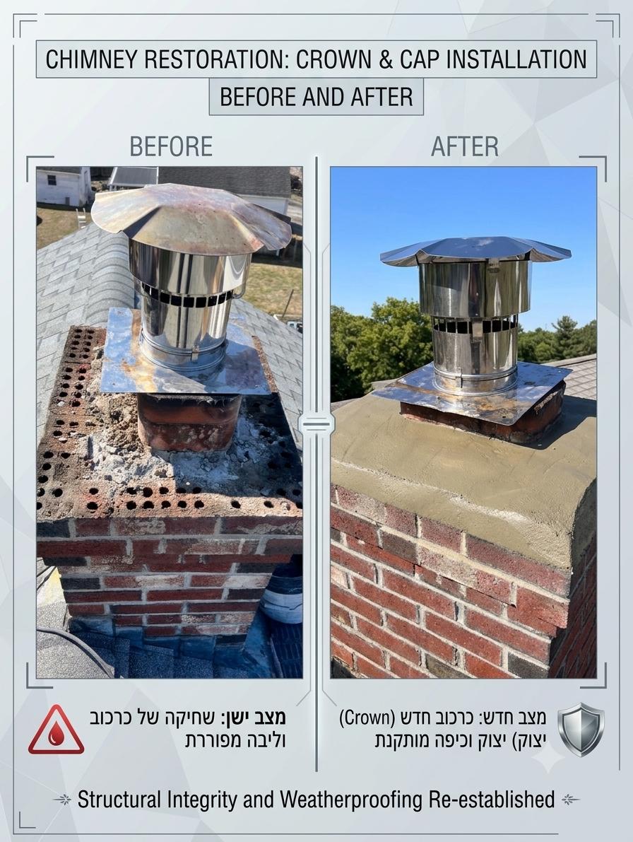Chimney Crown & Cap Restoration